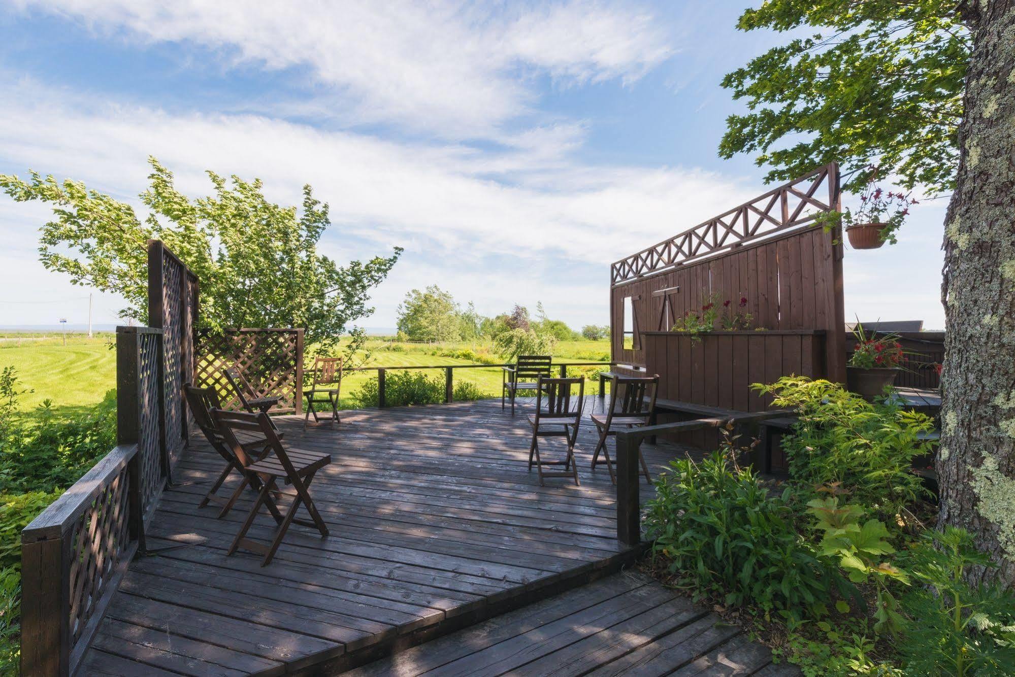 Auberge La Courtepointe Петит-Ривиер-Сен-Франсоа Екстериор снимка